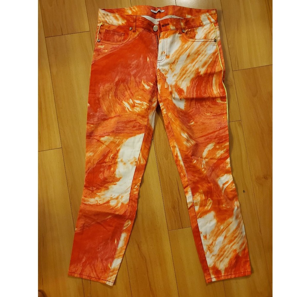 TAHARI Orange Pants - 4 (NWOT)